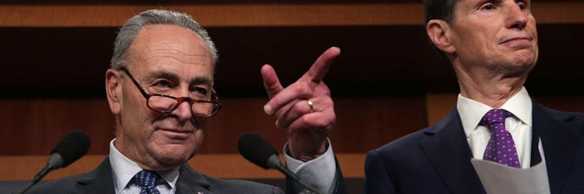 Citing 'Dubious' Practices and Possible White House Interference, Schumer and Wyden Demand IG Probe Into IRS Trump Audit
