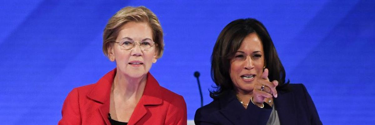 With Warren Sidestepped, Wall Street Execs Cheer Biden's Pick of Harris for VP