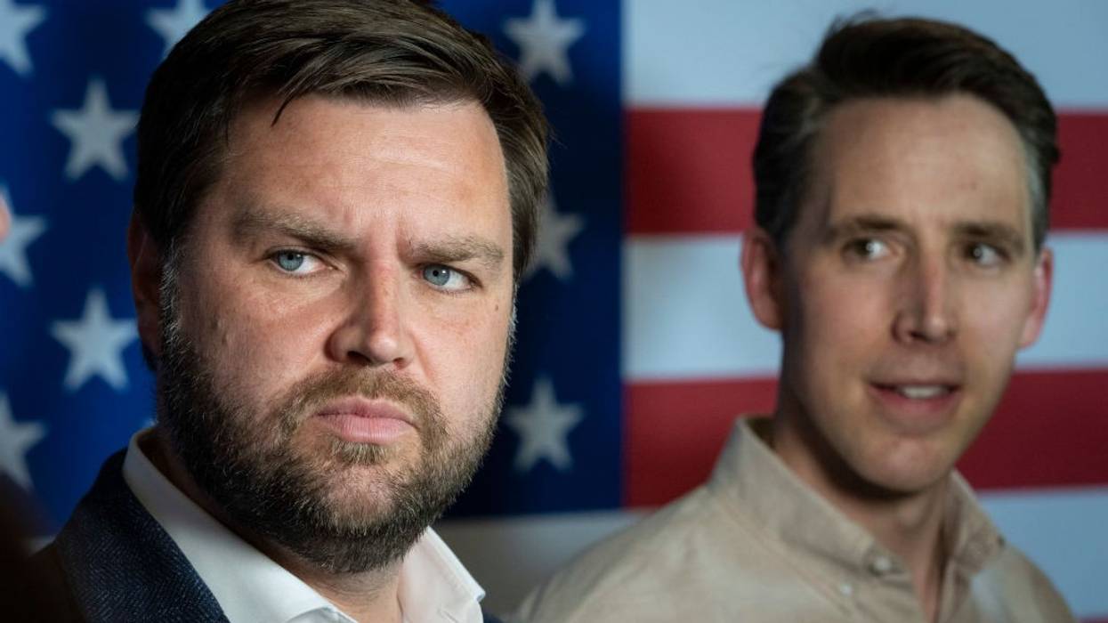 Sens. J.D. Vance and Josh Hawley