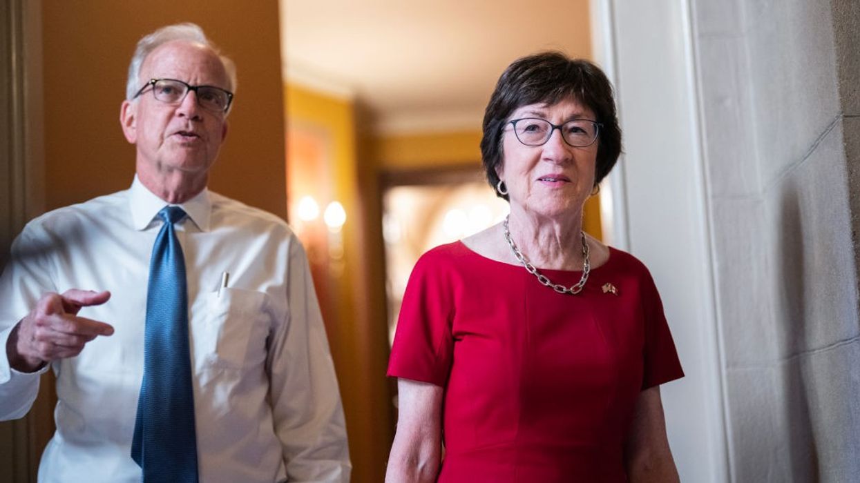 Sens. Jerry Moran and Susan Collins