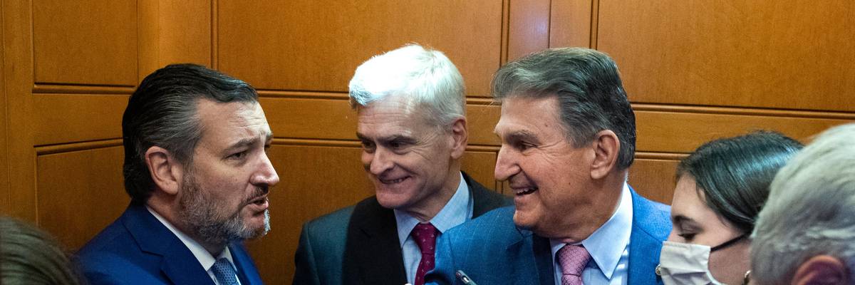Sens. Ted Cruz and Joe Manchin