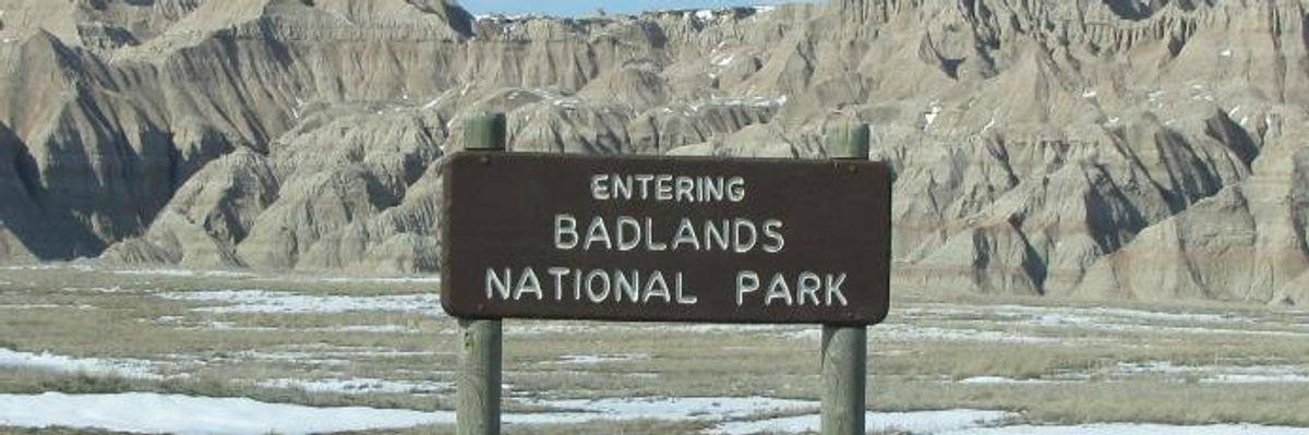 #Badasslands National Park's Climate Change Tweets Go Viral--and Then Dark
