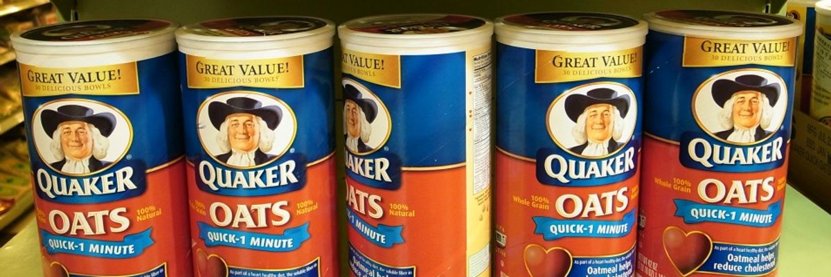 Glyphosate--It's What's for Breakfast: Study Finds Cancer-Causing Weedkiller in Popular Oatmeal, Cereals, and Snack Bars