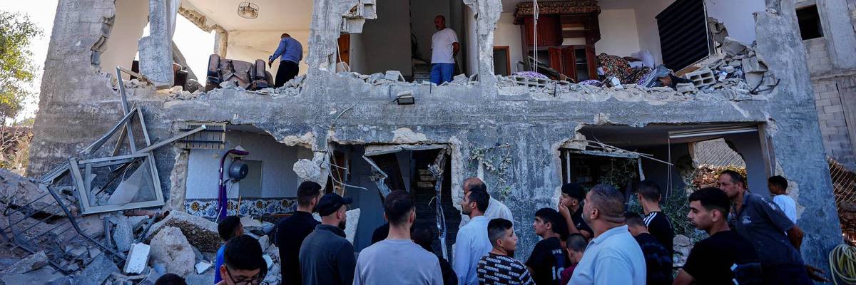 Severe destruction left in Nablus home following hours-long Israeli siege