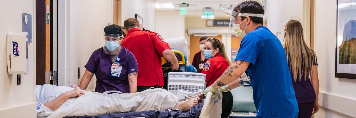 Sharp Surge In COVID-19 Cases In Texas Overwhelms Hospitals