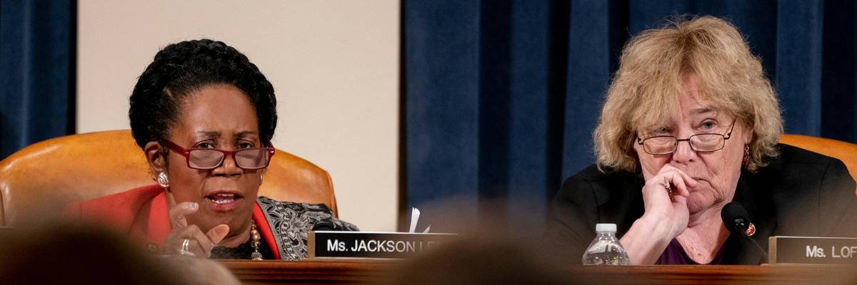 Sheila Jackson Lee and Zoe Lofgren