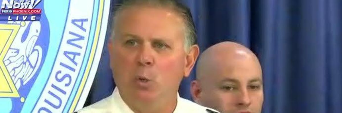 Louisiana Sheriff Goes on Obscenity-Laden Tirade in Defense of Police in Joe McKnight Case