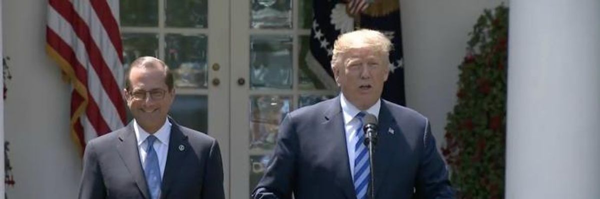 Trump's "Pharma-Friendly" Drug Plan Denounced as Doing Little or Nothing to Lower Prices