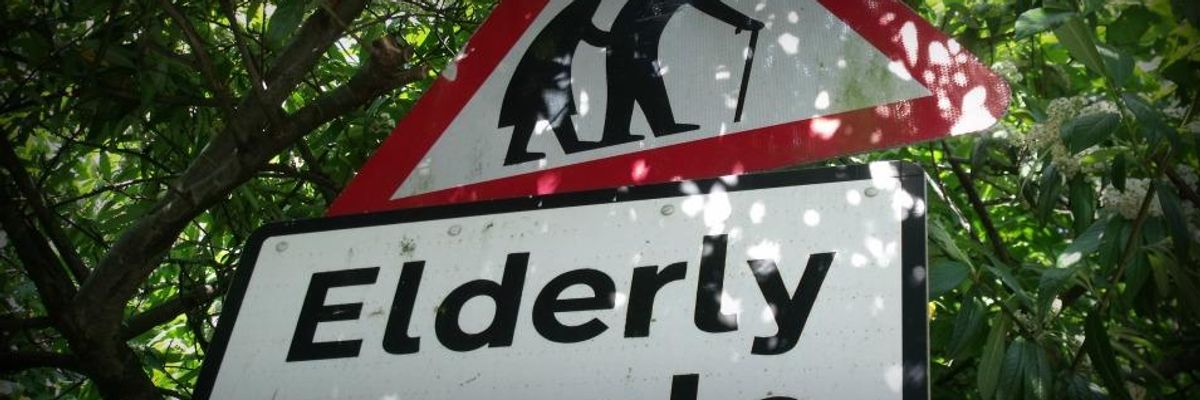 Sign: Elderly People