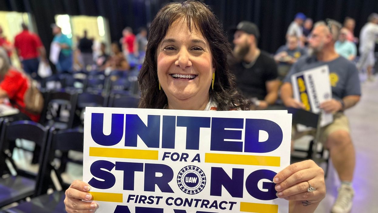 Sign for first contract at Volkswagen.