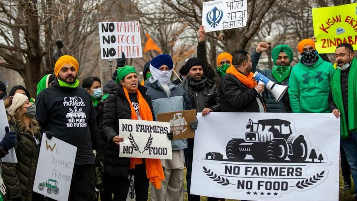 US Farmers and Food Justice Groups Declare 'Solidarity' With Indian Farmer Protests