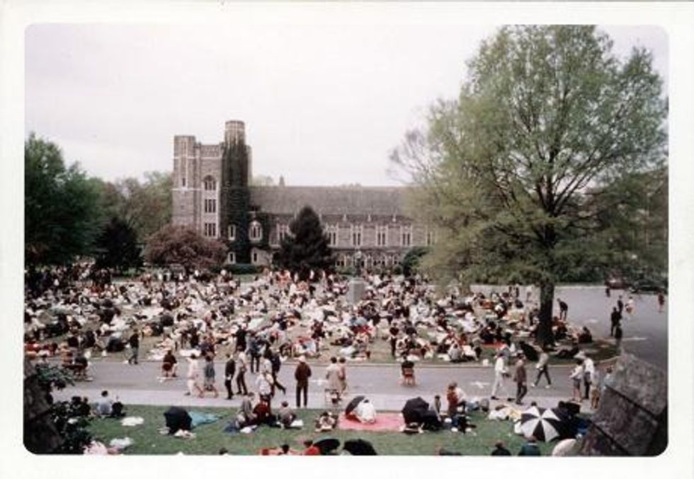 Silent Vigil at Duke University, 1968. (Photo: Duke University Archives/Flickr. CC BY-NC-SA 2.0. Some rights reserved.)