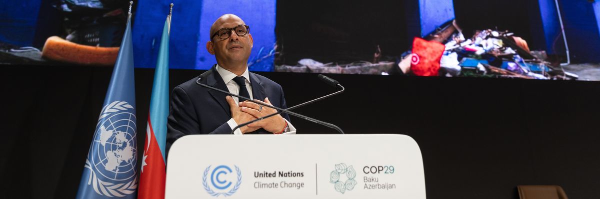 Simon Stiell at COP29