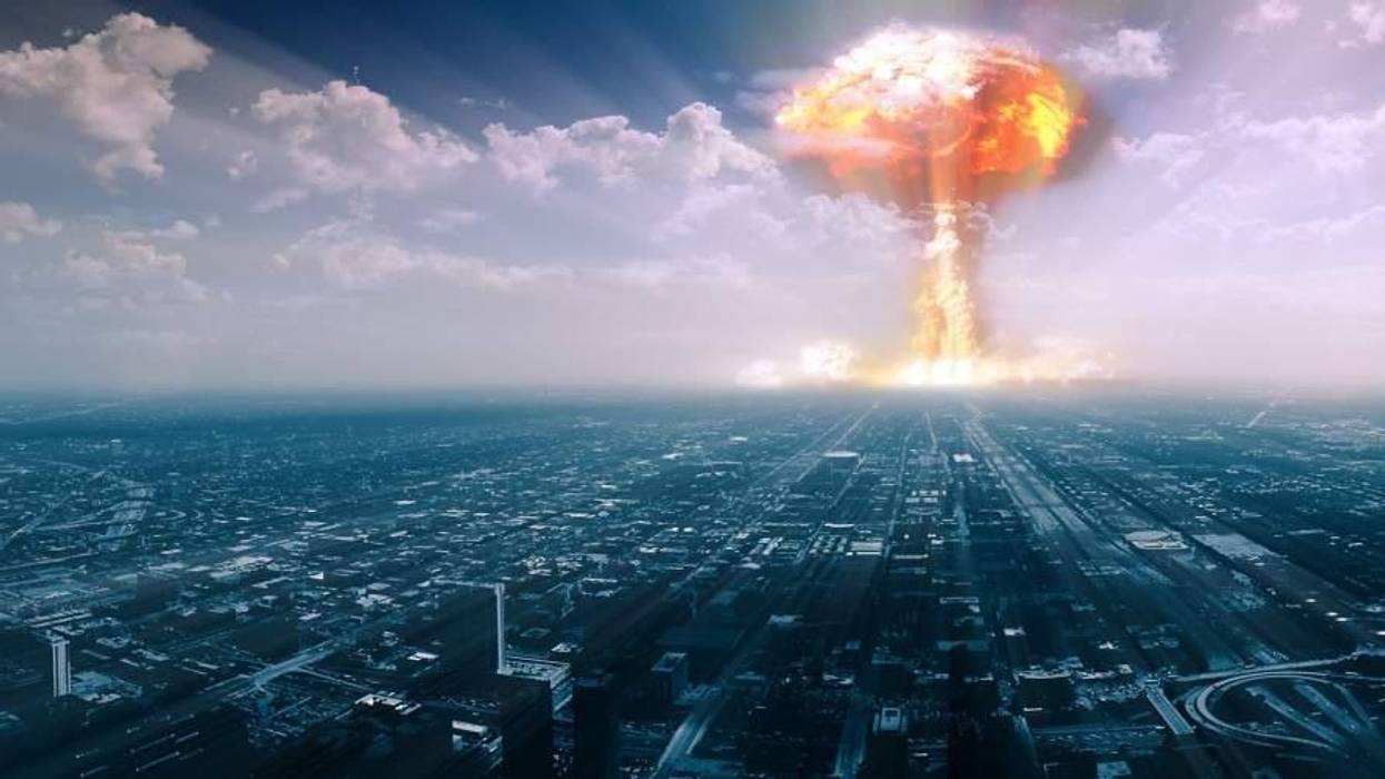 Simulated nuclear explosion