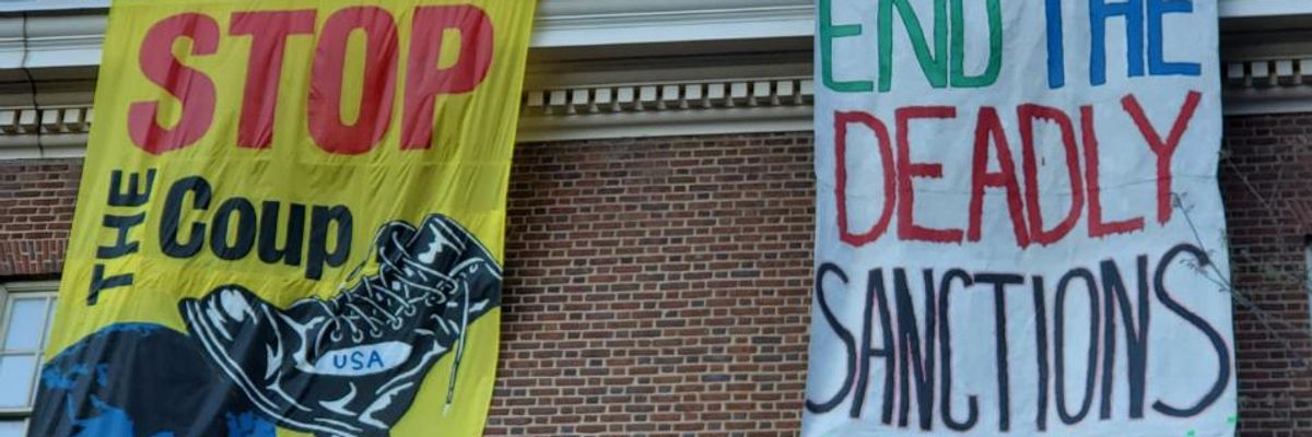 Venezuela Embassy Protection Collective Defies Unlawful "No Trespass" Order
