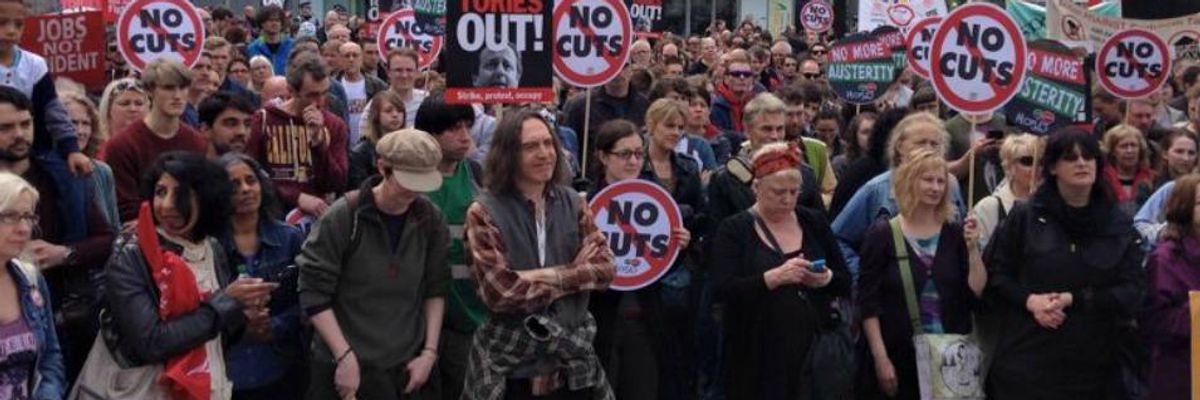 Disgusted With Tory Government, Brits March in Force Against Austerity Madness