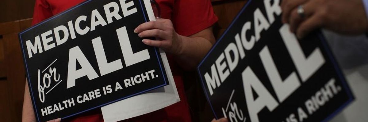 Undermining Right-Wing Attack, Poll Shows Most Americans With Employer-Provided Insurance Support Moving to Medicare for All