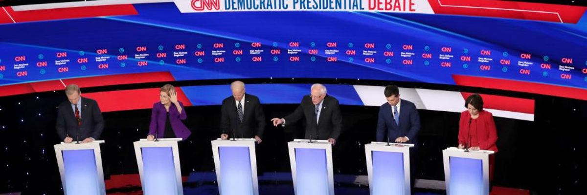 'CNN Is Truly a Terrible Influence on This Country': Democratic Debate Moderators Pilloried for Centrist Talking Points and Anti-Sanders Bias