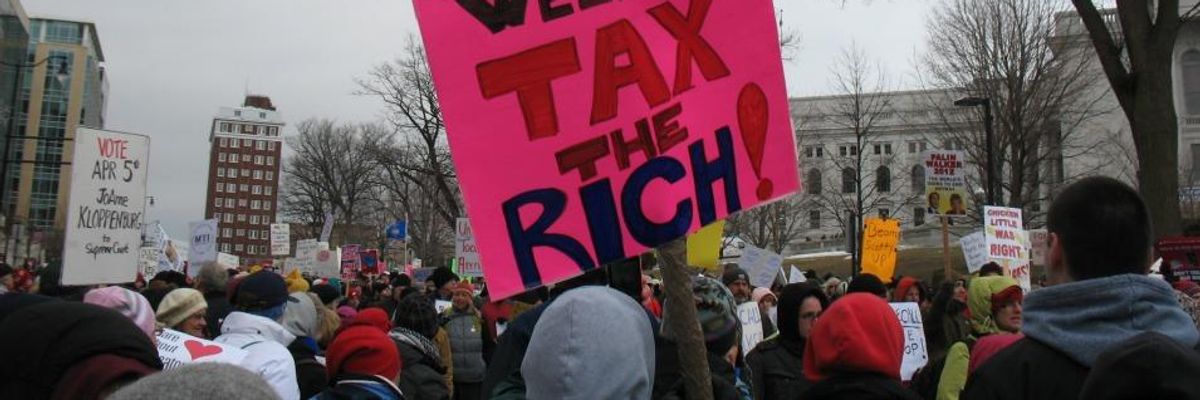 Majority of Americans:  Wealthy Not Taxed Enough