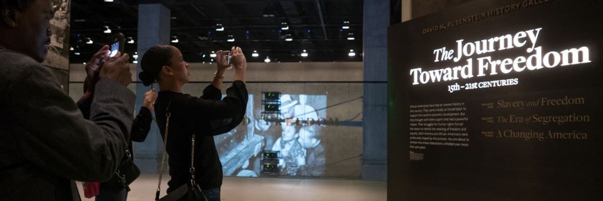 Slavery and Freedom art exhibit at Smithsonian museum