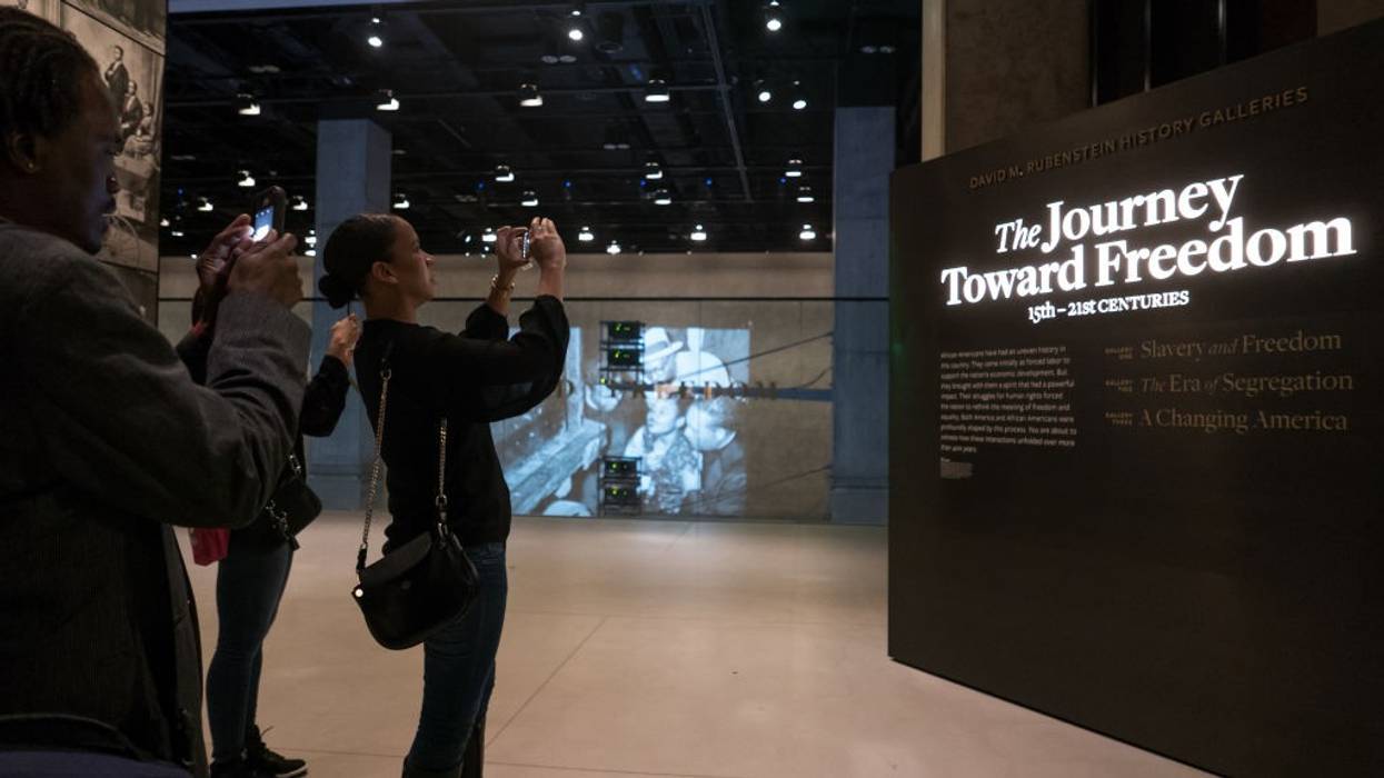 Slavery and Freedom art exhibit at Smithsonian museum