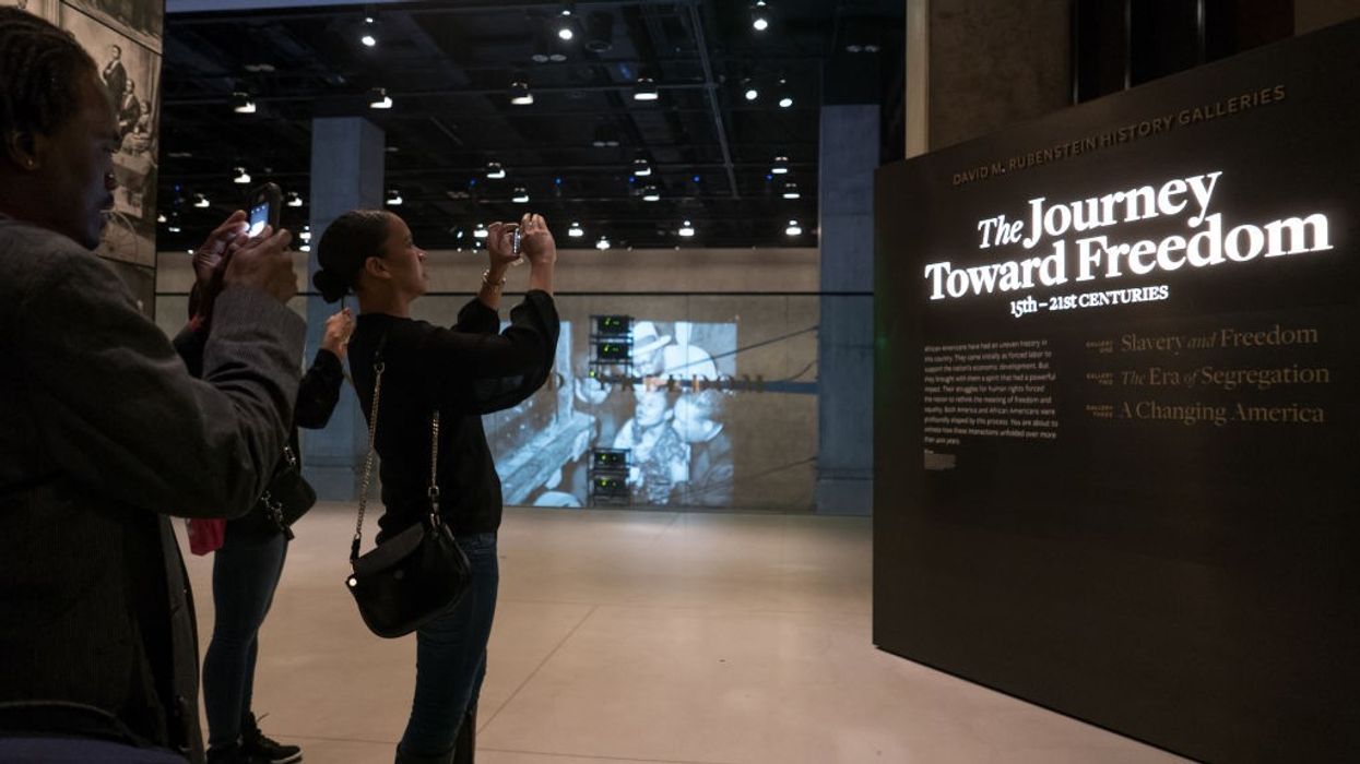 Slavery and Freedom exhibit at Smithsonian's National Museum of African American History & Culture