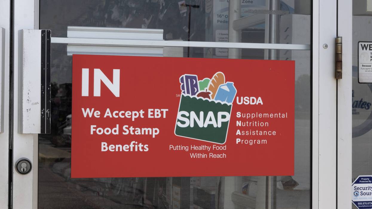 SNAP and EBT Accepted here sign