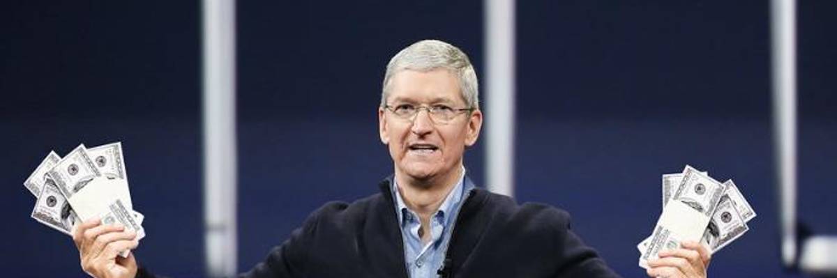 Thanks to Trump Tax Cuts, Major Corporations Set to Spend 'Obscene' $1 Trillion Rewarding Investors Instead of Workers