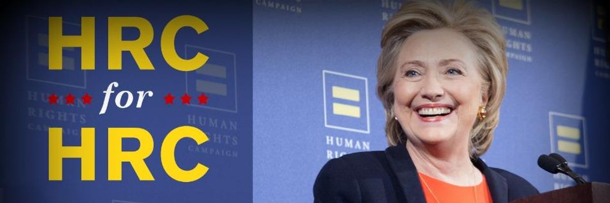 HRC's Endorsement of Hillary Clinton Was Disingenuous and Unnecessary