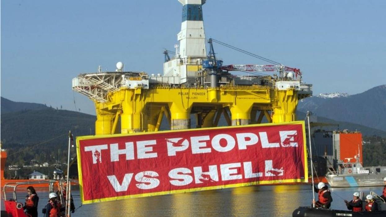 After Shell CEO Claims 'We Have No Choice' But to Invest in Fossil Fuels, McKibben Says, 'We Have No Choice But to Try and Stop Them'
