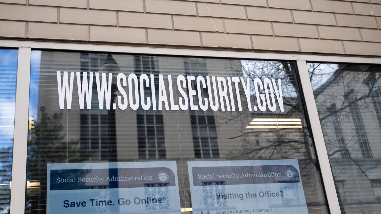 Social Security office in DC.