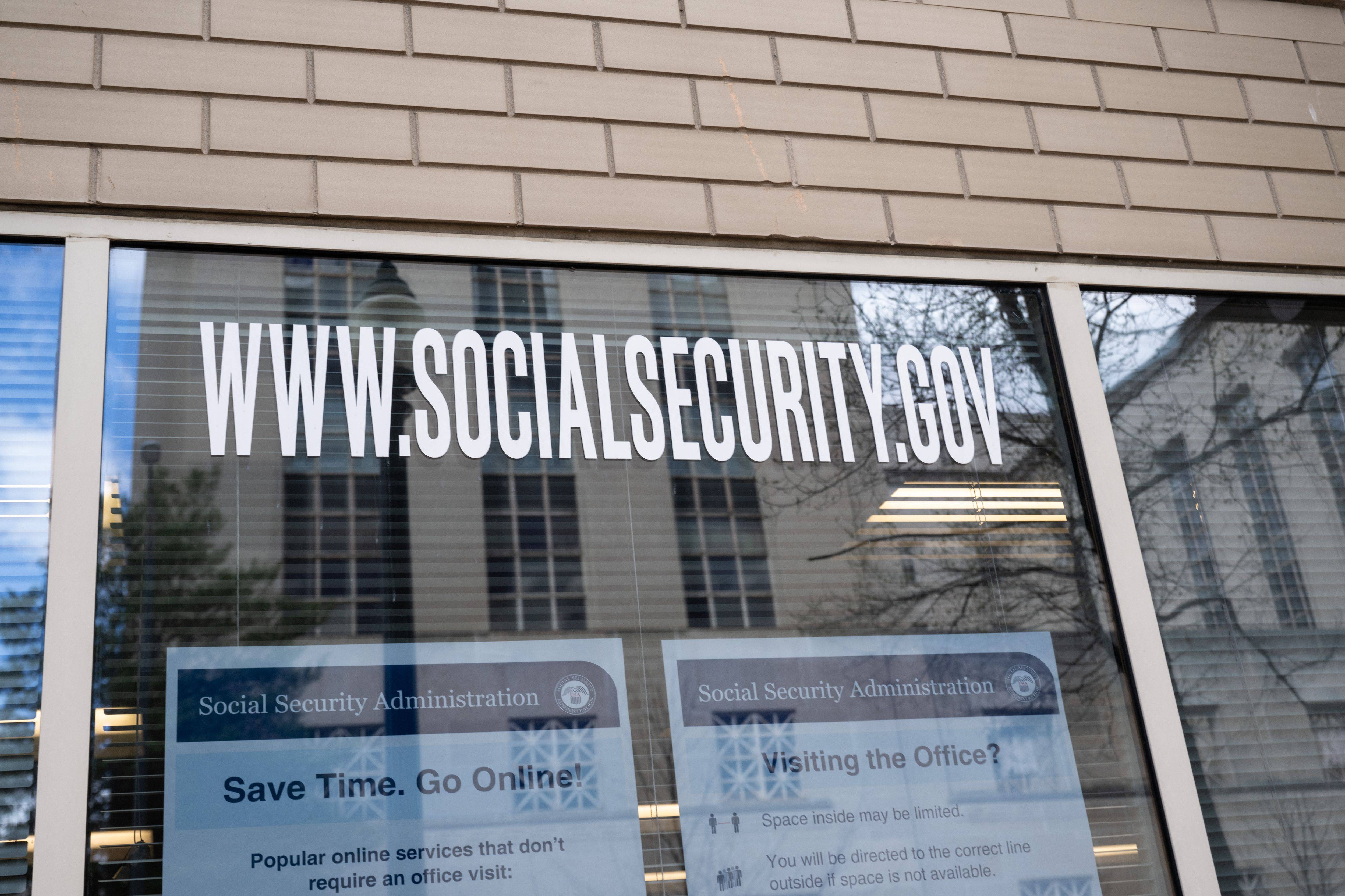Social Security office in DC.