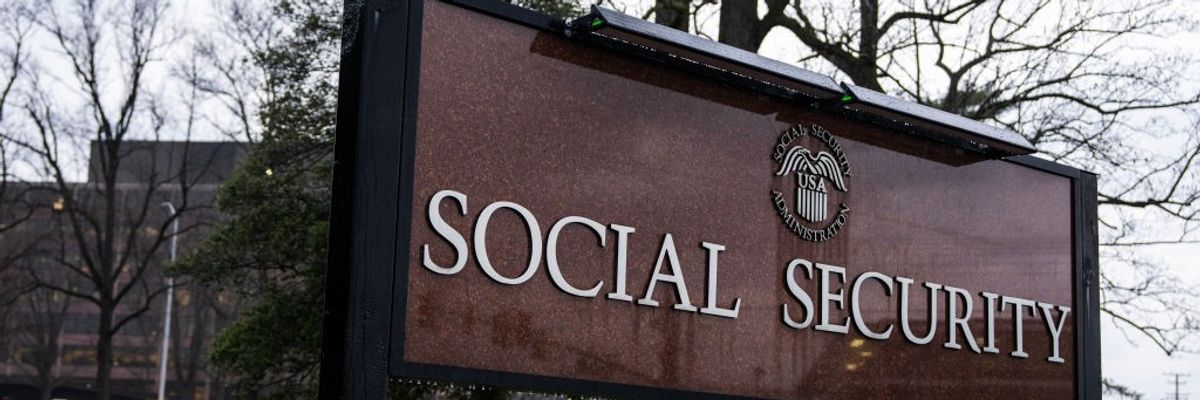 Social Security Sign