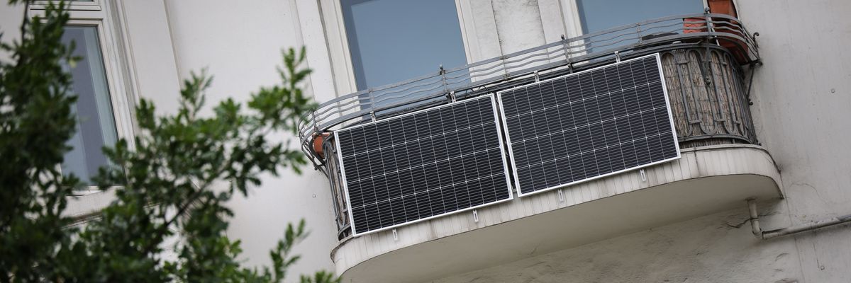 Solar balcony