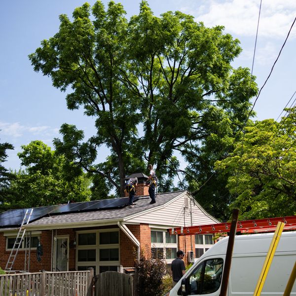 Solar panels get installed as the future of solar power federal tax credits remain uncertain