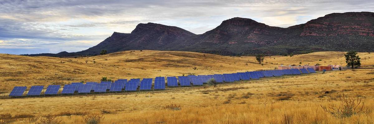 Solar panels in South Australia