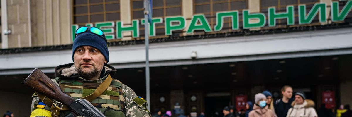 Soldier in Kyiv