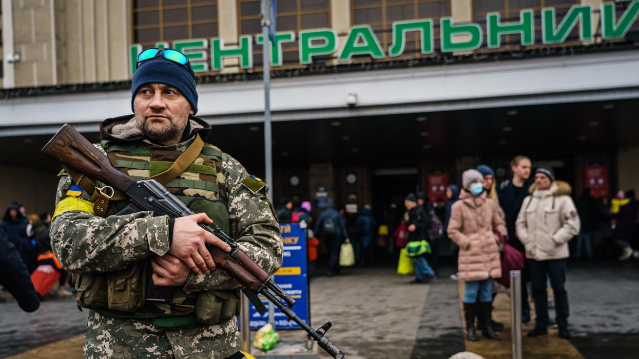 Soldier in Kyiv