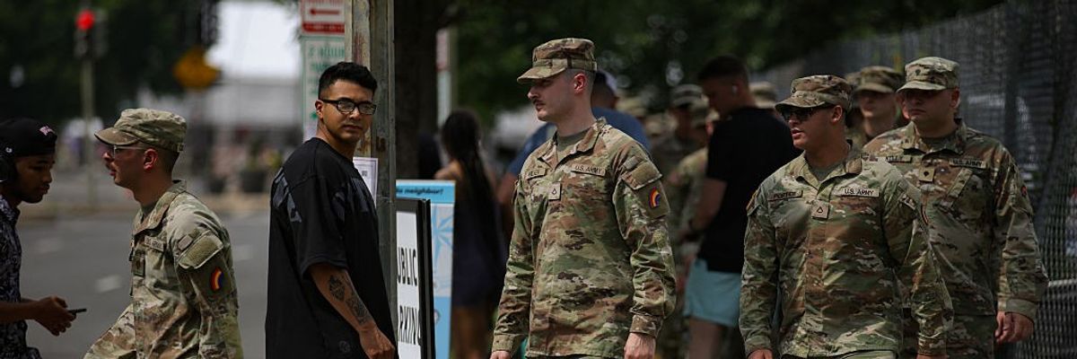 Trump Plan to Deploy National Guard in DC Called 'Giant, Red Trial Balloon'