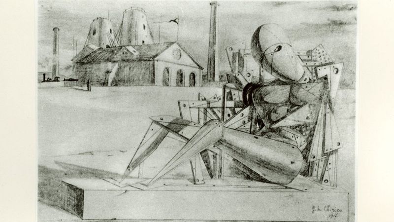 Solitude by Giorgio de Chirico