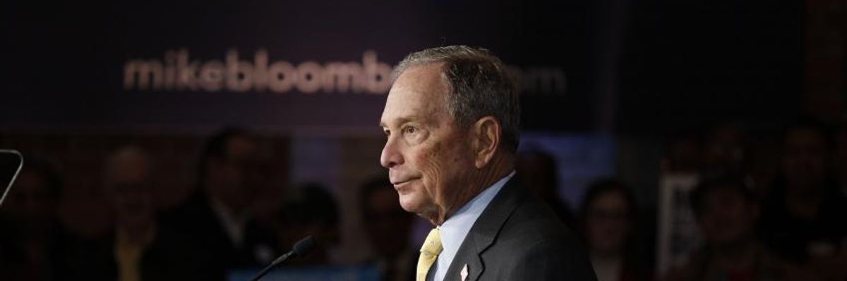 Michael Bloomberg, American Billionaire Oligarch