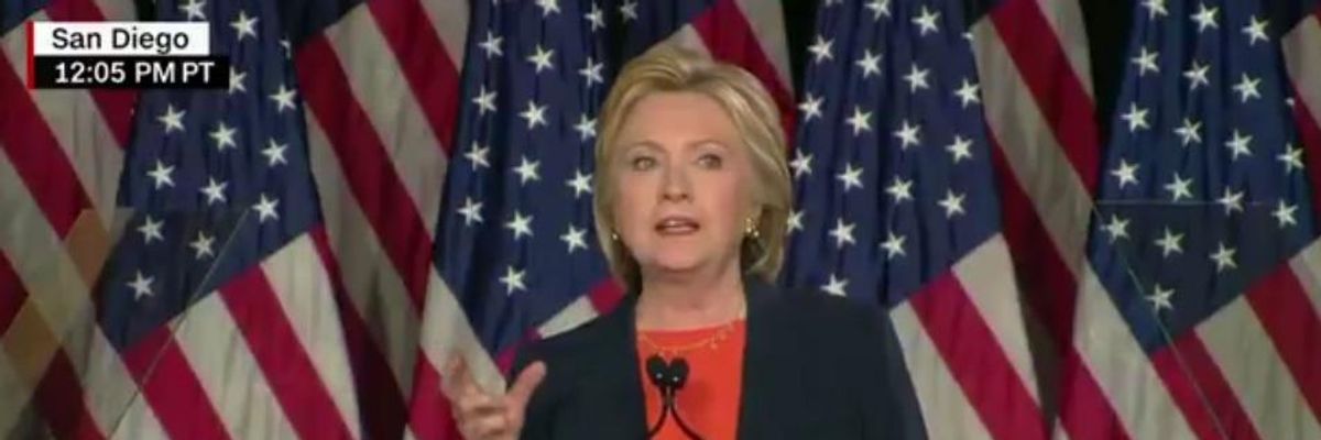 Clinton's Foreign Policy Speech Marred by Inherent Contradictions