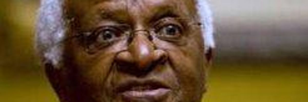 Desmond Tutu: Israeli Shelling in Gaza May Be War Crime