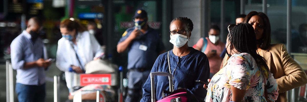 South Africa travel ban
