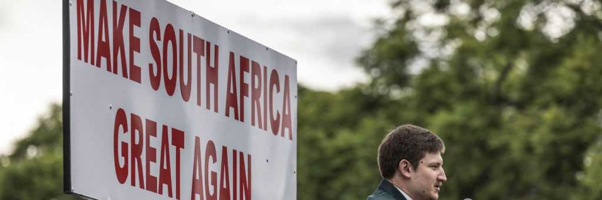 South African internet personality and Afrikaner commentator Willem Petzer