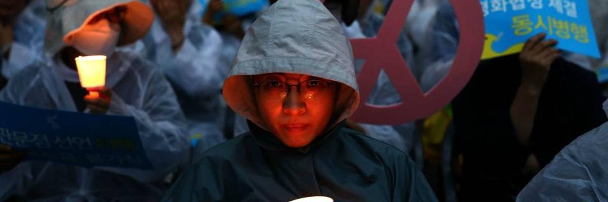 Ahead of Kim-Trump Summit, Good People Declare: 'Time to Give Peace a Chance'