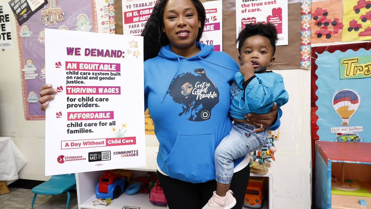SPACEs In Action And Blandi's Childcare Center Rally Parents, Educators, And Their Children To Demand Funding For The Pay Equity Fund And Childcare Subsidies