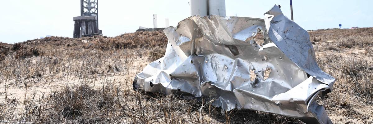 SpaceX debris
