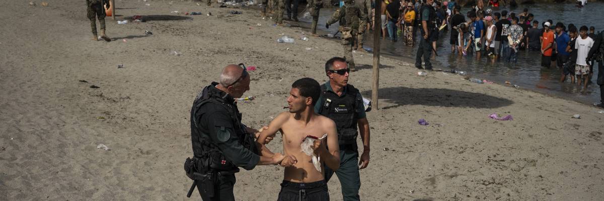 Spain Deploys Troops In Response To Border Breach In Ceuta