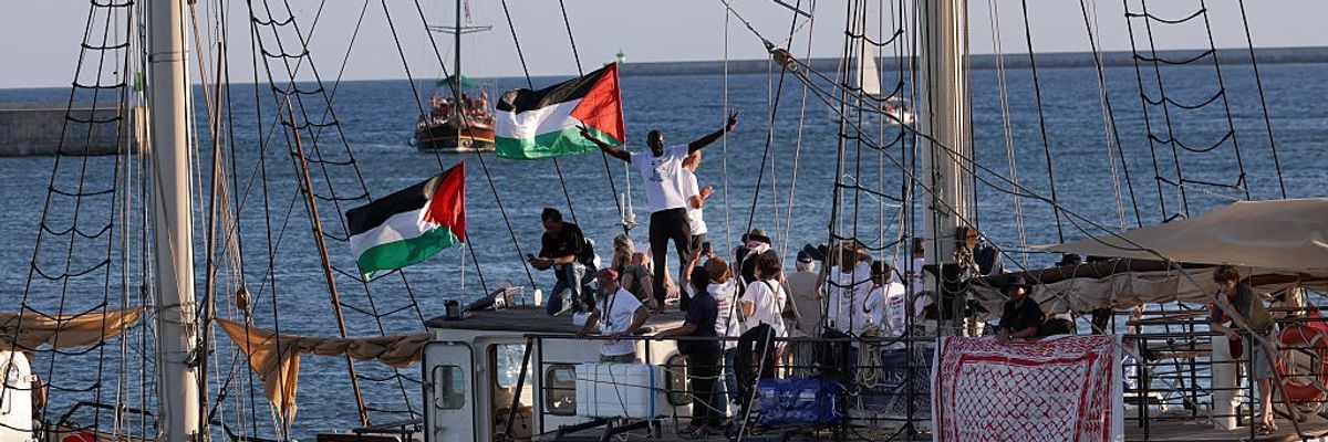 SPAIN-ISRAEL-PALESTINIAN-GAZA-CONFLICT-AID-FLOTILLA